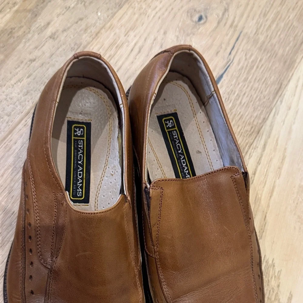 Stacy Adams Tan Leather Men's Loafers